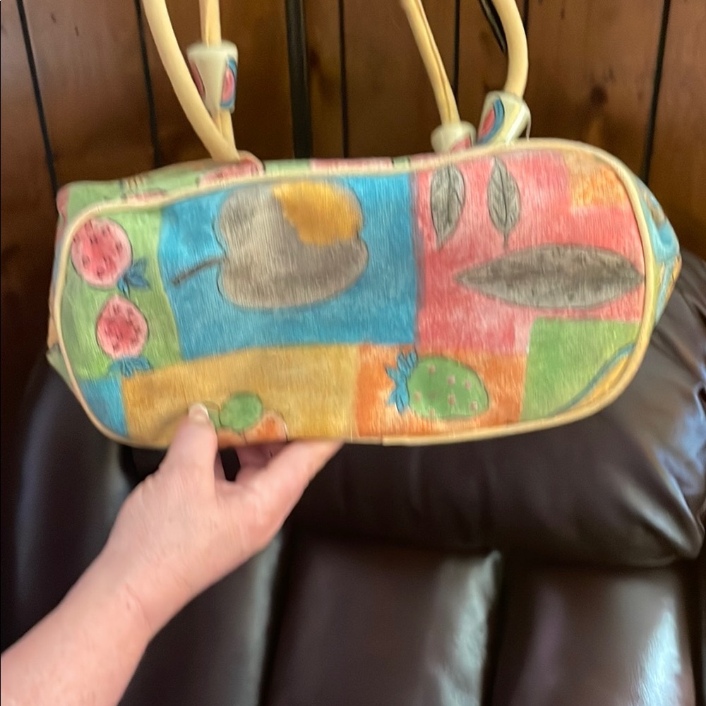 Colorful Patterned Tote Bag - Picture 4 of 6